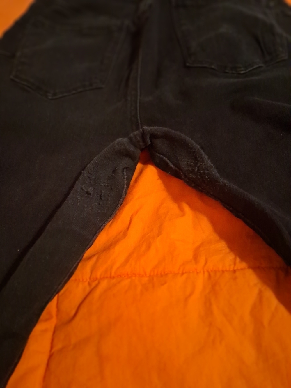 Solo Tu Black High-Rise Flared Jeans - Picture 8 of 8